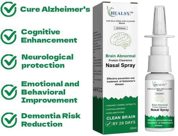Healsy™ Brain Abnormal Protein Clearance Nasal Spray - Image 2
