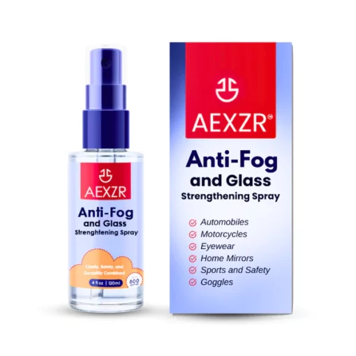 I-AEXZR™ Anti-Fog & Glass Strengthening Spray