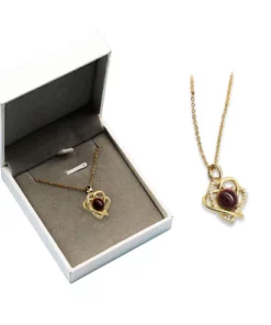 GFOUK™ ሊምፍ የሚያብለጨልጭ የአንገት ሐብል