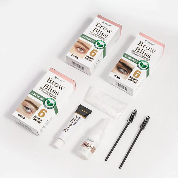 flysmus™ BrowBliss Semi-Permanent Eyebrow Tinting Kit - Image 6
