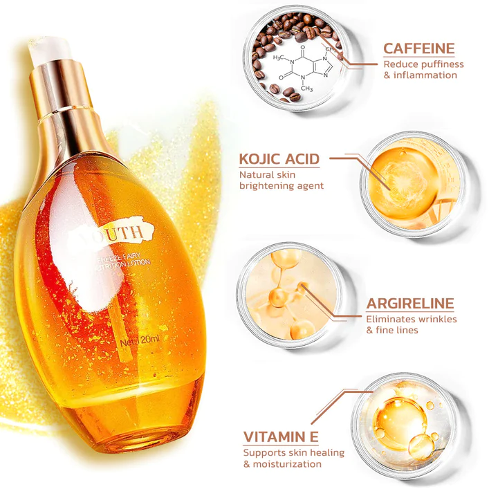 flysmus™ Q10Skin 24K Gold Peptide Reversal Serum - Image 6