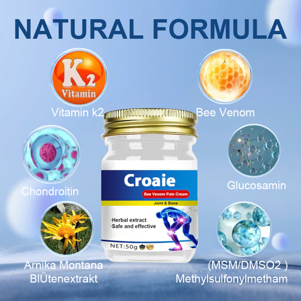 Croaie® Bee Venom Pain Cream Joint & Bone Healing - Image 5