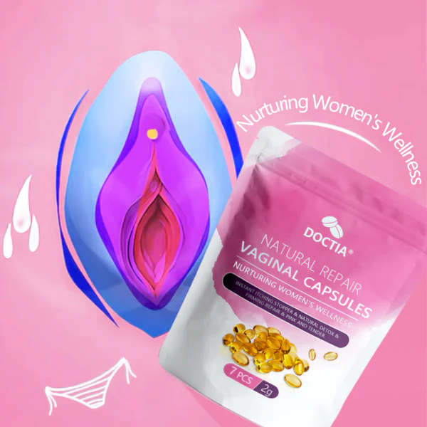 DOCTIA® Instant Itch Relief & Natural Detox & Firming Repair & Pink and Tender Natural Capsules - Image 10