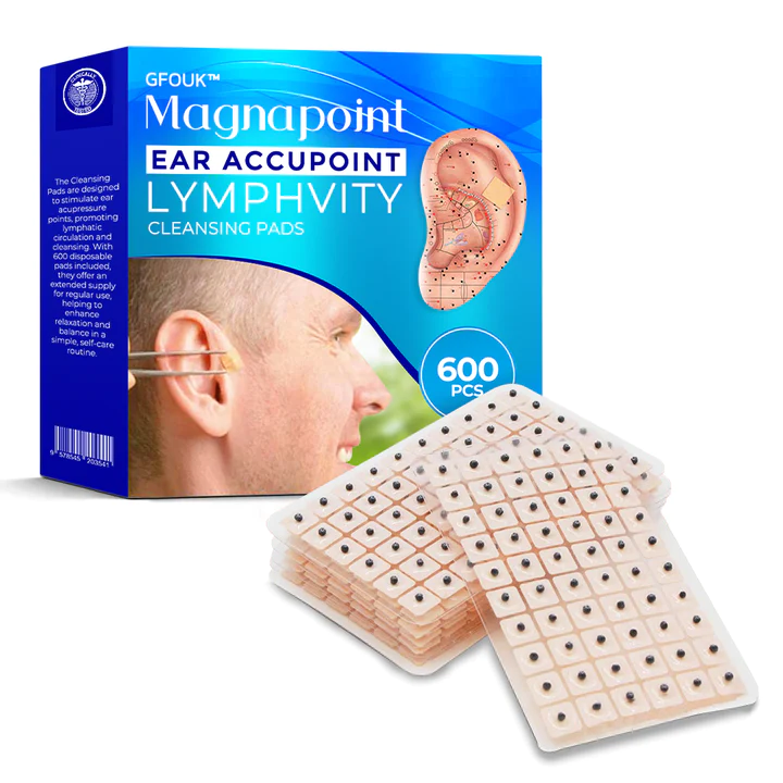 GFOUK™ Magnapoint Ear Accupoint Lymphvity Cleansing Pads (600pcs)