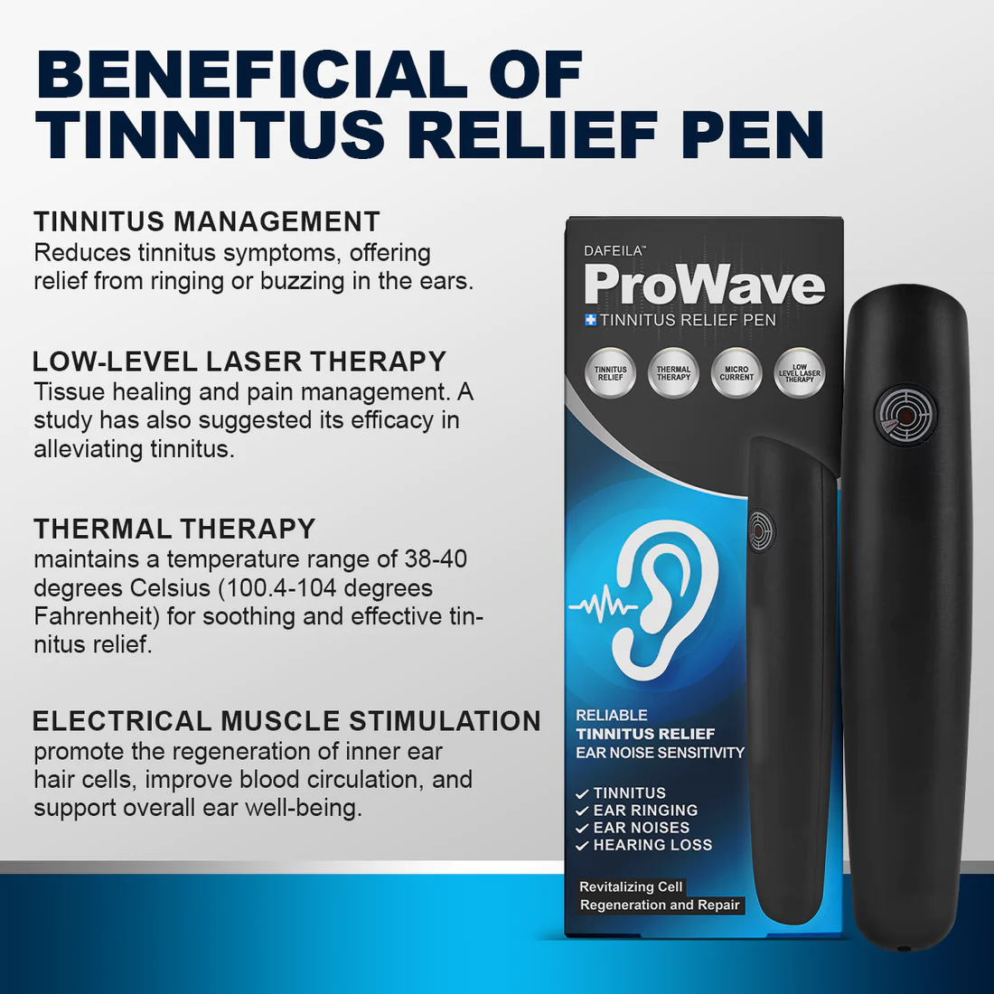 GFOUK™ DrWave Tinnitus NerveTreat Thermal Pen – Zemanva