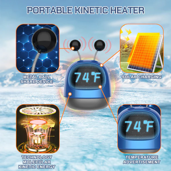 THAWMASTER™ Portable Kinetic Molecular Heater - Buy Today Get 55% Discount  - MOLOOCO
