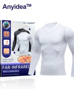 Anyidea™ Far-Infrared Tourmaline Magnetic Mens Undershirt