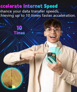 Fivfivgo™ ProX Signal 5G Booster Sticker