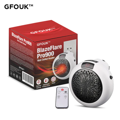 GFOUK™ BlazeFlare Pro900 нагревател за стенен контакт