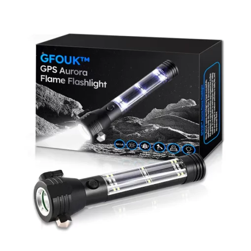 GFOUK™ GPS Aurora Flame фенерче
