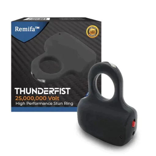 Remifa™ ThunderFist 25,000,000 Volt High Performance Stun Ring