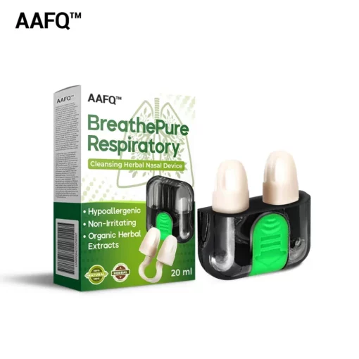 AAFQ™️ Dispozitiv nazal pe bază de plante pentru curățarea respirației BreathePure