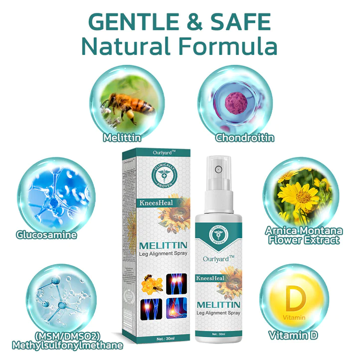 Ourlyard™ KneesHeal Melittin Leg Alignment Spray - Image 5