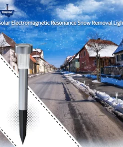 Edamon™ Solar Electromagnetic Resonance Snow Removal Light