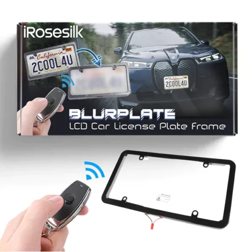 Lyseemin™ BlurPlate LCD avtomobil litsenziyasi ramkasi