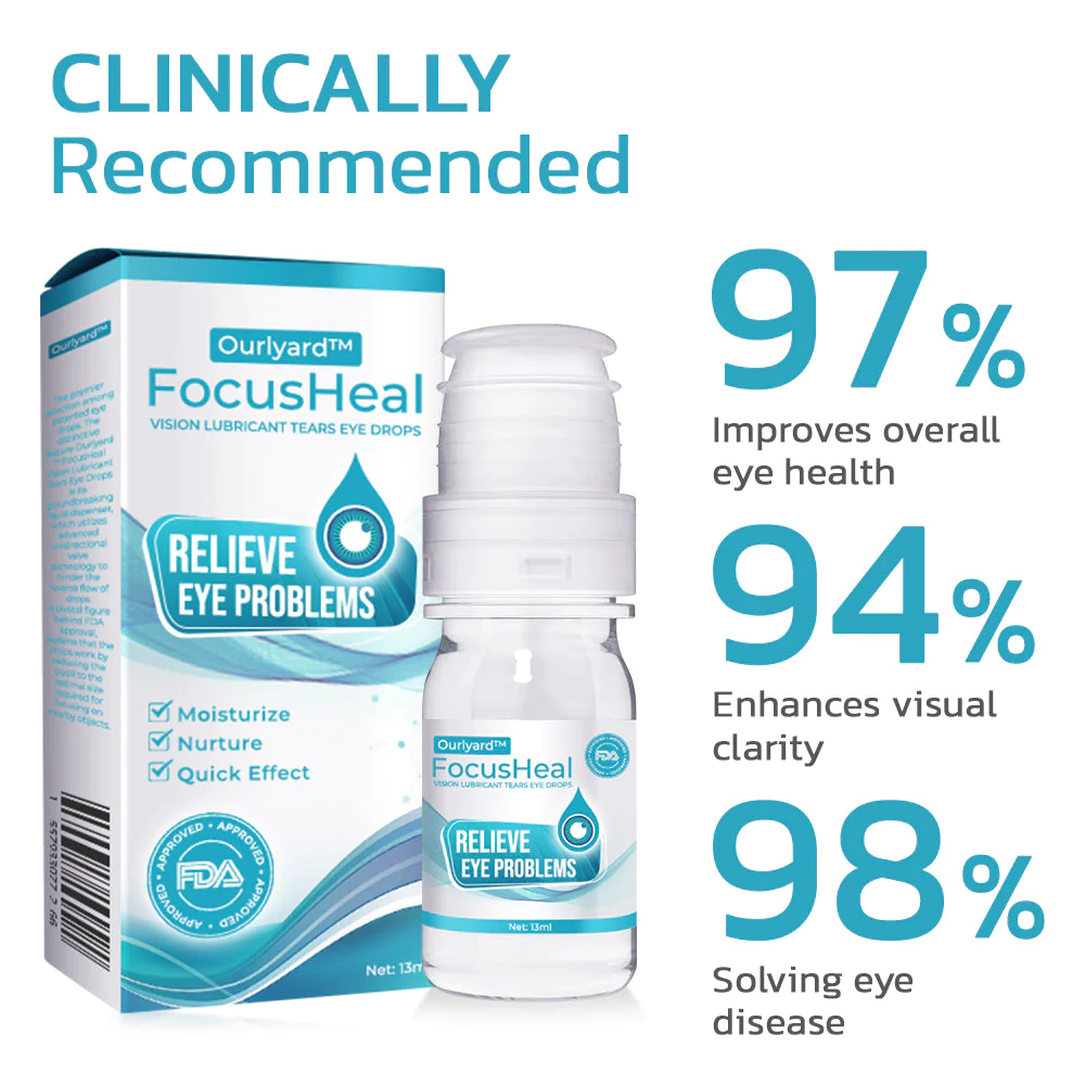 Ourlyard™ FocusHeal Vision Lubricant Tears Eye Drops - Image 3