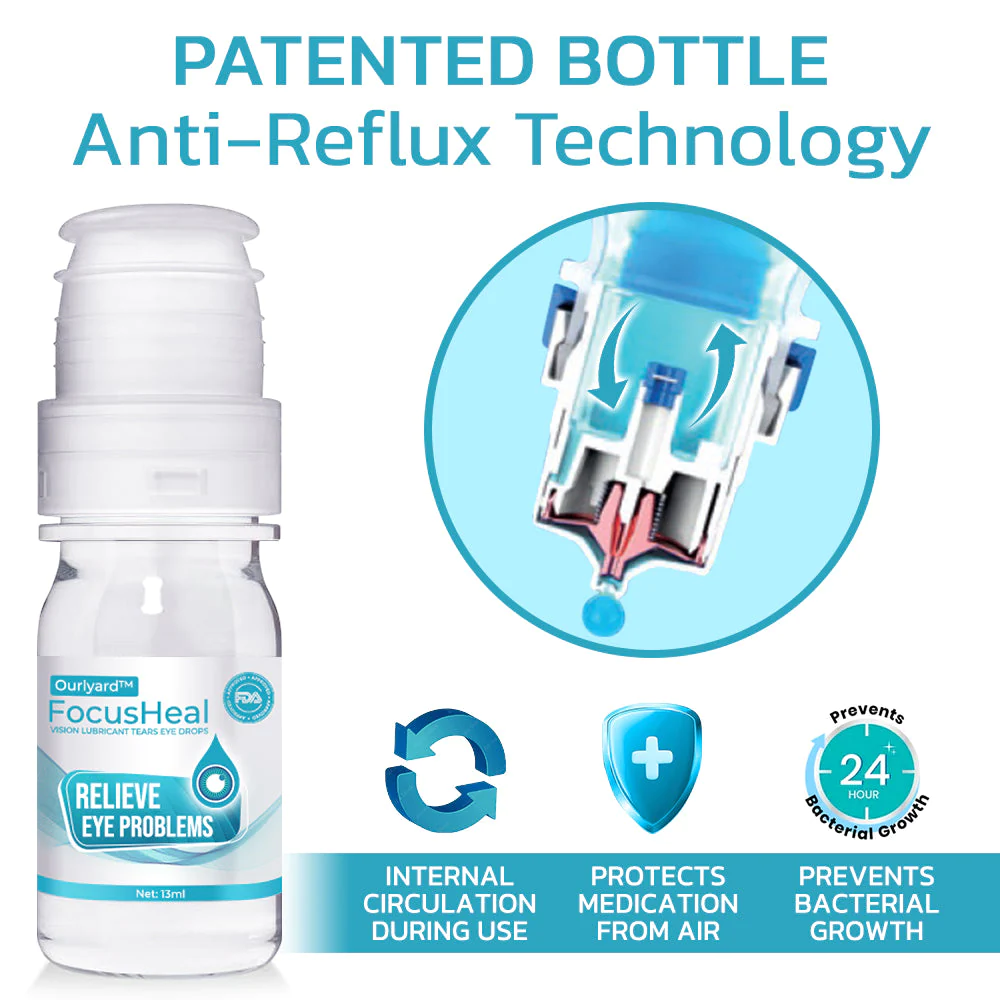 Ourlyard™ FocusHeal Vision Lubricant Tears Eye Drops - Image 6