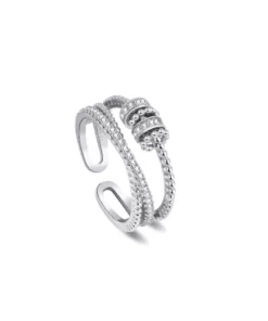 Oneswear™ Threanic Triple-Spin Ring