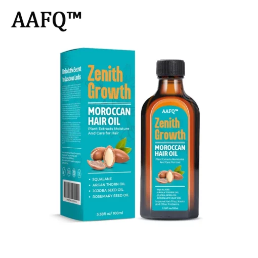 Marokański olejek do włosów AAFQ™ ZenithGrowth