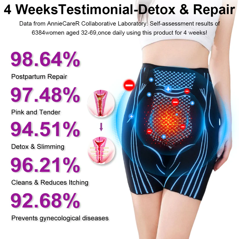 KaaLa™ Special Volcanic Mineral Negative Ion Magnetic Therapy Sorrel Repair Bodysuit - Image 6