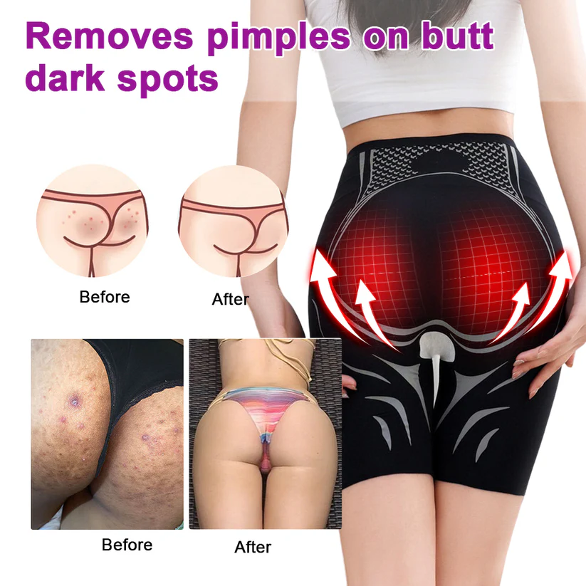 KaaLa™ Special Volcanic Mineral Negative Ion Magnetic Therapy Sorrel Repair Bodysuit - Image 7