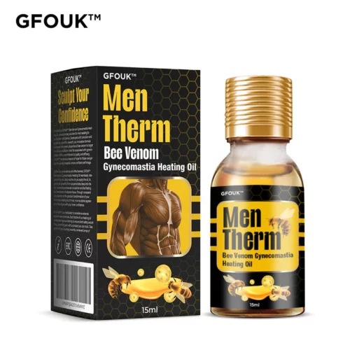 Έλαιο Θέρμανσης GFOUK™ MenTherm Bee Venom Γυναικομαστίας