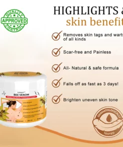 Lenaro™ Bee Venom Mole and Wart Treatment Cream
