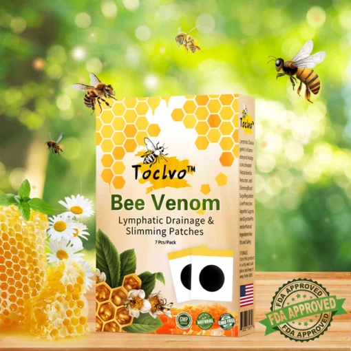 Toclvo™ Bee Venom लिम्फेटिक ड्रेनेज र स्लिमिङ प्याचहरू