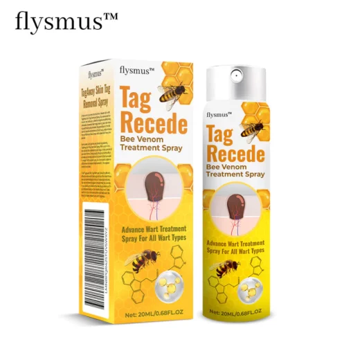 flysmus™ TagRecede Spray барои табобати заҳри занбӯри асал
