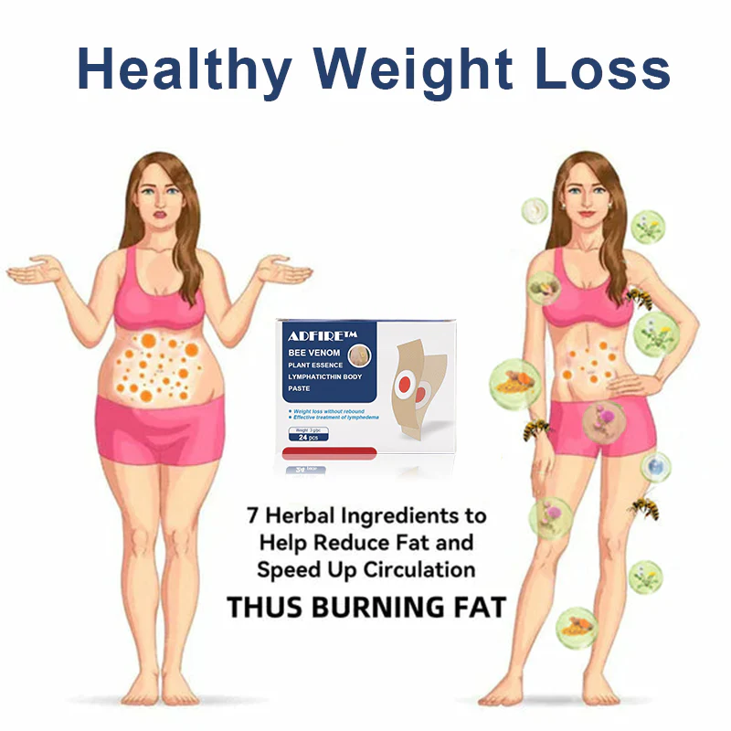 Potent Bee Venom Plant Essence Lymphatic Slimming Patch - Image 3
