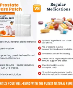 Cvreoz™ лепенка за детоксикация на простатата от тиквени семки