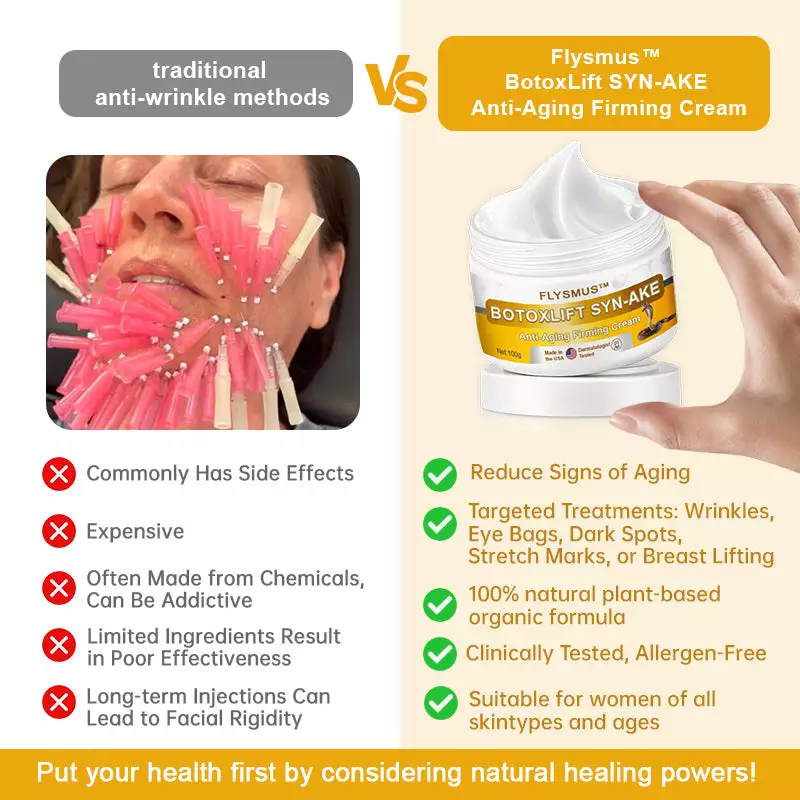 Flysmus™ BotoxLift SYN-AKE Anti-Aging Firming Cream