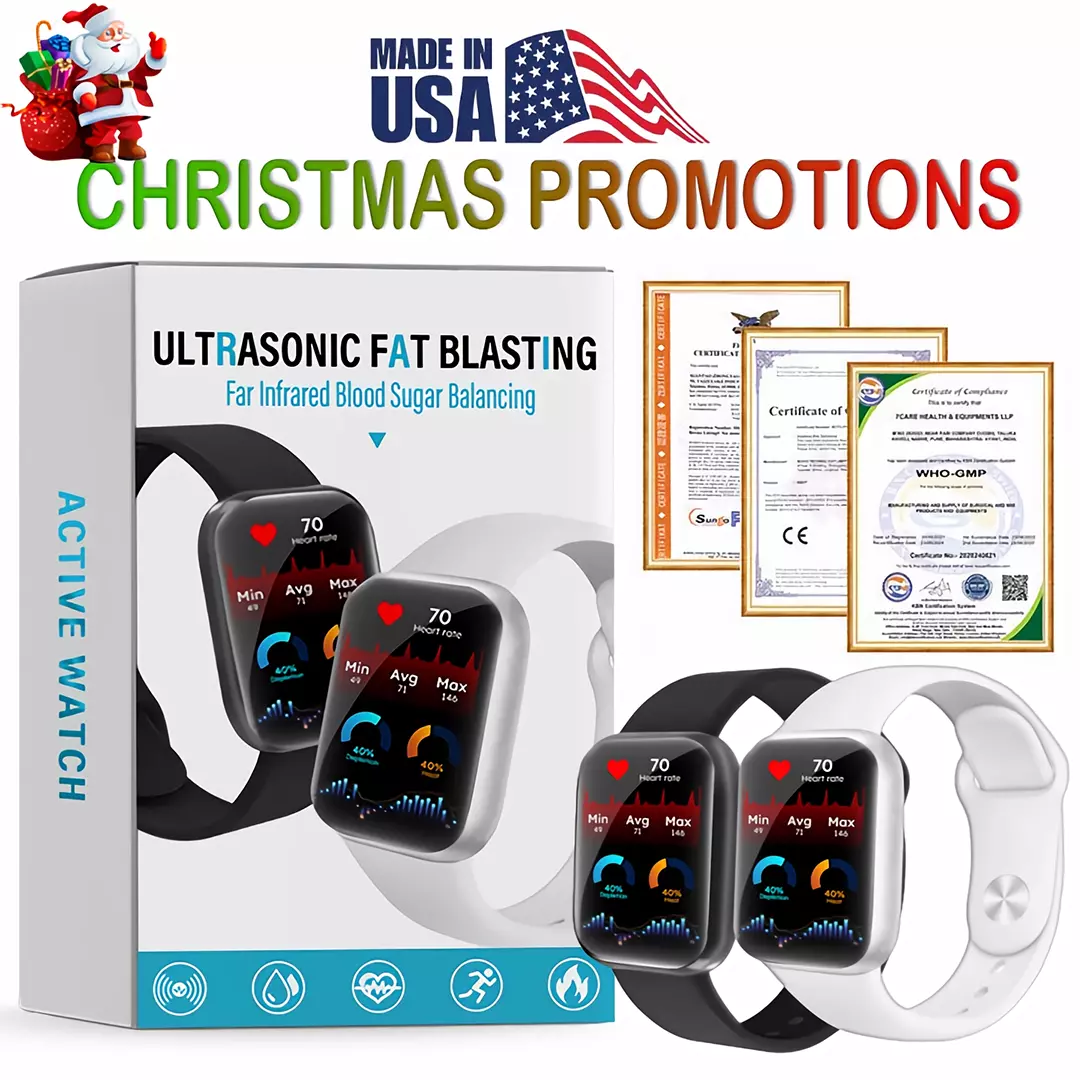 MRESIO™ Ultrasonic Fat Blasting & Far Infrared Blood Sugar Balancing Detox Wristband