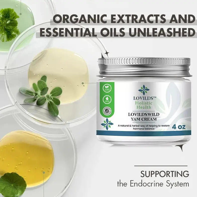 Holistic Health Див ямс хормонален крем