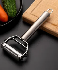 Multifunctional Kitchen Peeler Vegetable Fruit Peeler Stainless Steel Durable Potato Slicer Household Shredder Carrot Peeler