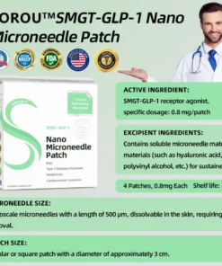 COROU™ SMGT-GLP-1 Microneedle Patch