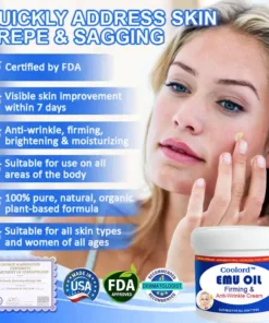 Coolord™ Emu Oil Firming & Anti-Wrinkle Cream