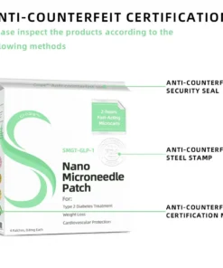 Croaie™ SMGT-GLP-1 Nano Microneedle Patch