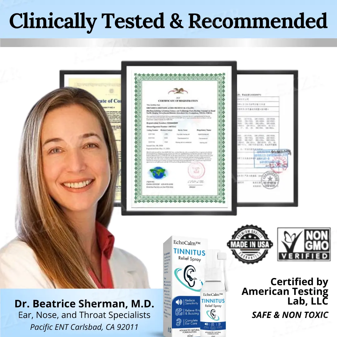 EchoCalm™ Tinnitus Relief Spray