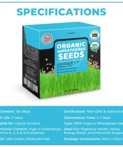 GFOUK™ Organic Wheatgrass Seeds