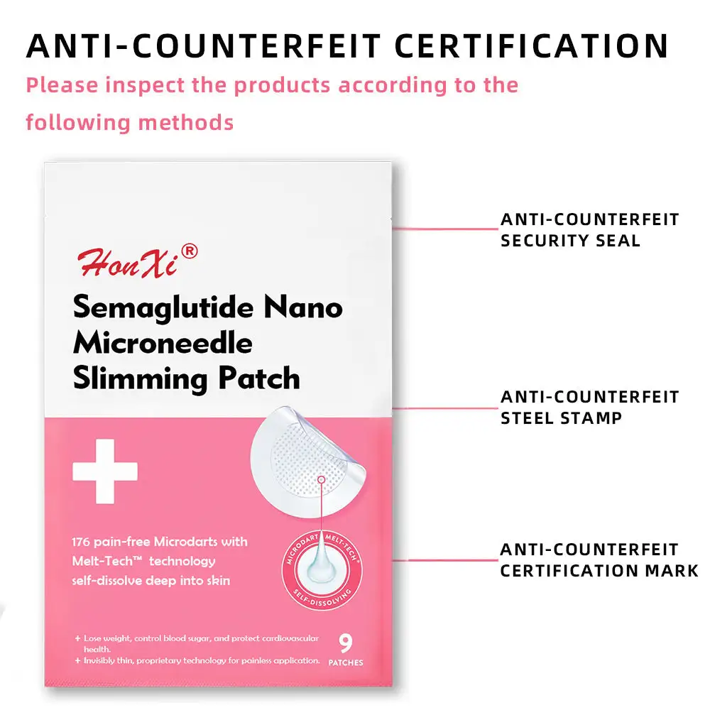 HonXi® Semaglutide Nano Microneedle Slimming Patch
