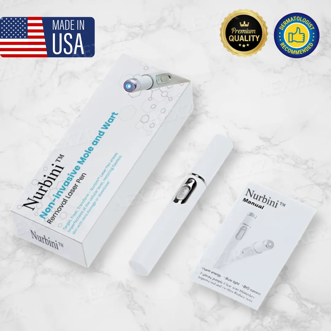 Nurbini® Non-invasive Mole and Wart Removal Laser Pen
