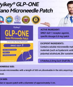 Oyikey® 𝐒𝐍𝐀𝐂-𝐆𝐋𝐏-𝟏 𝐍𝐚𝐧𝐨 𝐌𝐢𝐜𝐫𝐨𝐧𝐞𝐞𝐝𝐥𝐞 𝐏𝐚𝐭𝐜𝐡