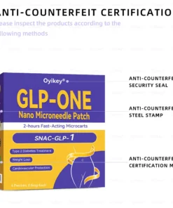 Oyikey® 𝐒𝐍𝐀𝐂-𝐆𝐋𝐏-𝟏 𝐍𝐚𝐧𝐨 𝐌𝐢𝐜𝐫𝐨𝐧𝐞𝐞𝐝𝐥𝐞 𝐏𝐚𝐭𝐜𝐡