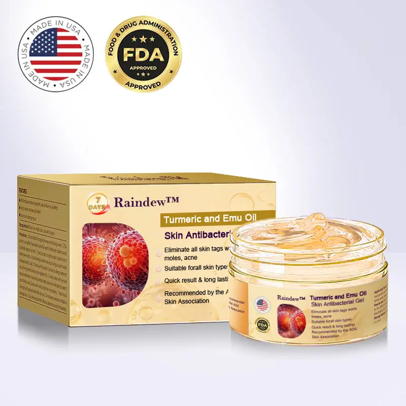 Raindew™ Turmeric and Emu Oil Skin Antibacterial Gel