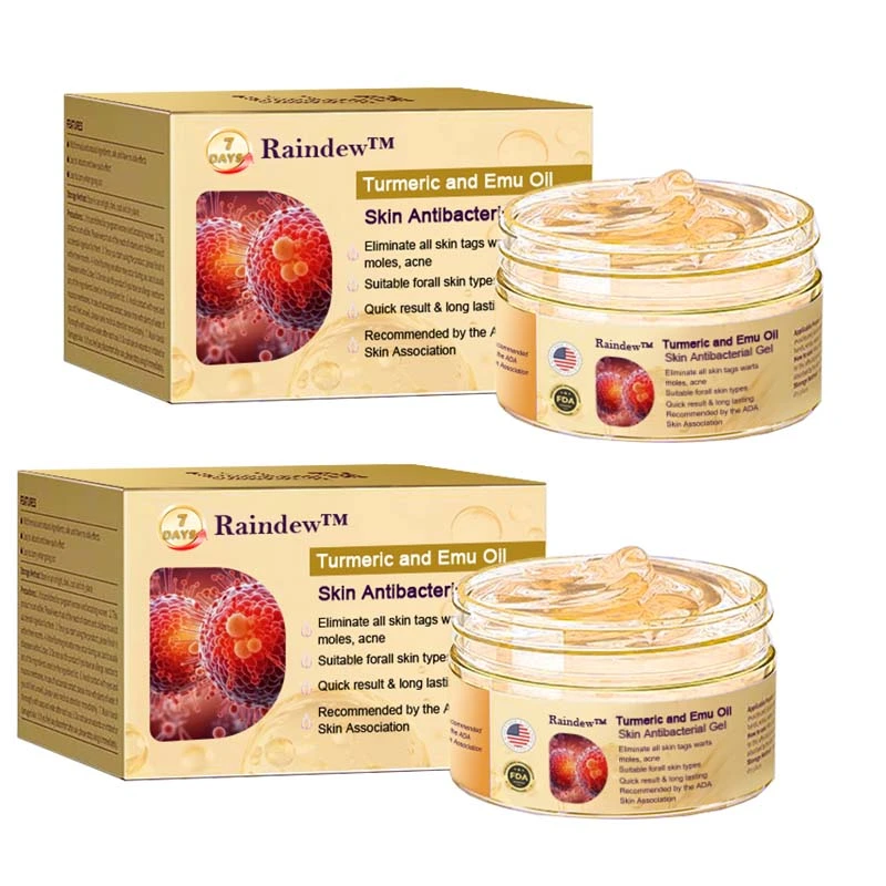 Raindew™ Turmeric and Emu Oil Skin Antibacterial Gel