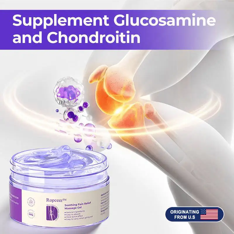 Ropceer™ Turmeric & Emu Oil Arthritis Soothing Pain Relief Massage Gel
