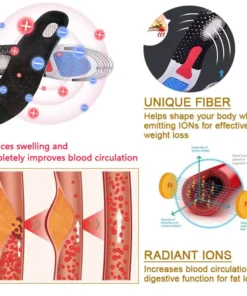 Sfrcord™ Tourmaline Magnetic Therapy Body Shaping Insoles