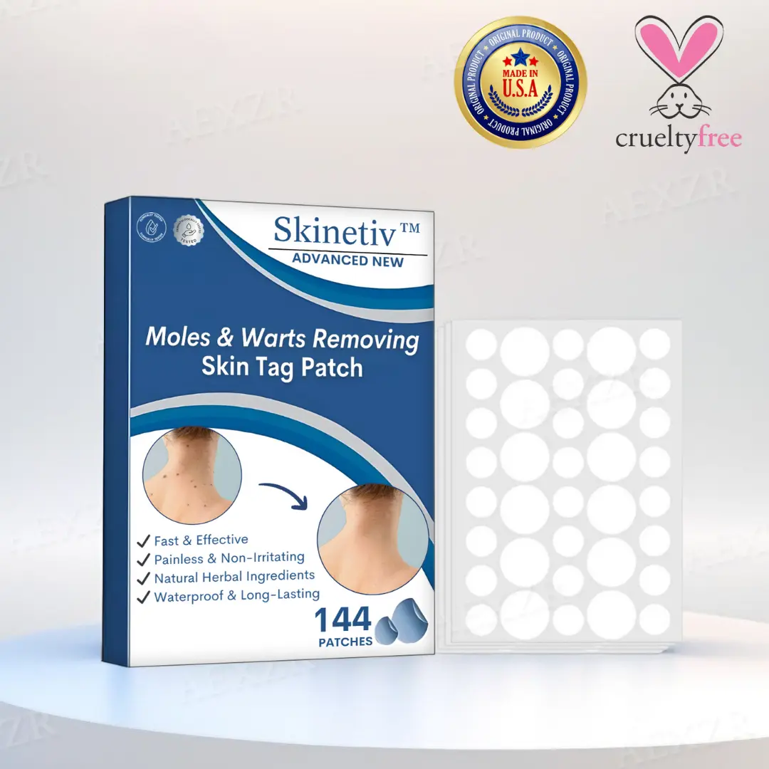 Skinetiv™ пластир за премахване на бенки и брадавици