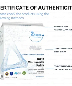 𝑫𝒐𝒓𝒎𝒐𝒓𝒏𝒂® 𝑫𝒊𝒂𝒃𝒆𝒕𝒆𝒔 𝑨𝒖𝒔𝒕𝒓𝒂𝒍𝒊𝒂-𝑻𝒊𝒓𝒛𝒆𝒑𝒂𝒕𝒊𝒅𝒆 𝑵𝒂𝒏𝒐 𝑴𝒊𝒄𝒓𝒐𝒏𝒆𝒆𝒅𝒍𝒆 𝑷𝒂𝒕𝒄𝒉